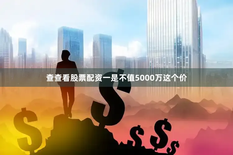 查查看股票配资一是不值5000万这个价