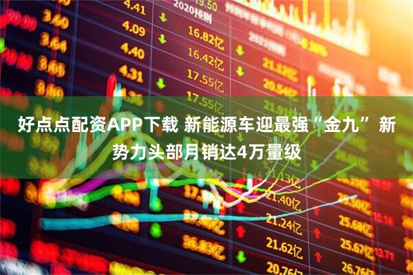 好点点配资APP下载 新能源车迎最强“金九” 新势力头部月销达4万量级